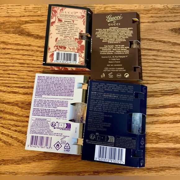 SET 4X Gucci Bloom Gucci by Gucci Mugler Alien Ralph Lauren Polo Perfume Bundle - Picture 4 of 4